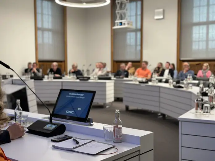 Sitzung mit Zoo-Sponsoren im Osnabrücker Rathaus