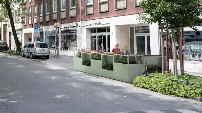 Visualisierung der Mobilen Stadtgärten. / © Stadt Osnabrück