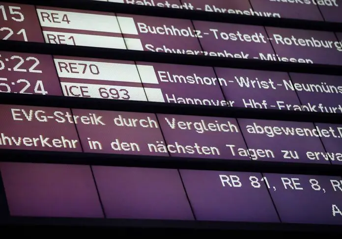 Viele Verspätungen und Zugausfälle trotz abgesagtem Streik Viele Verspätungen und Zugausfälle trotz abgesagtem Streik