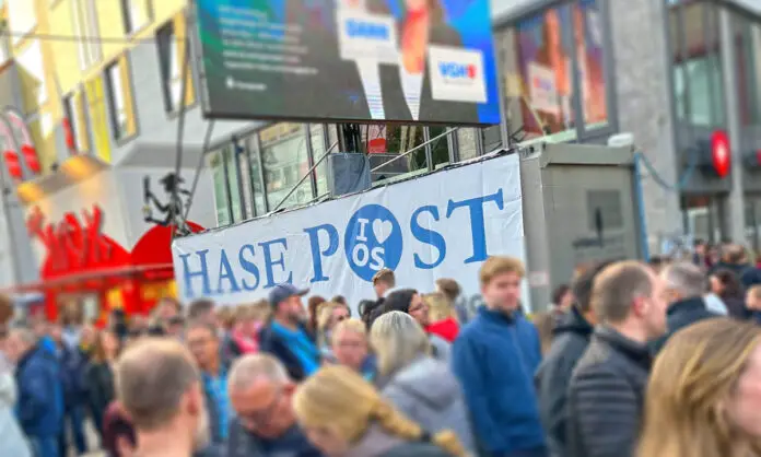 Hasepost auf der Maiwoche