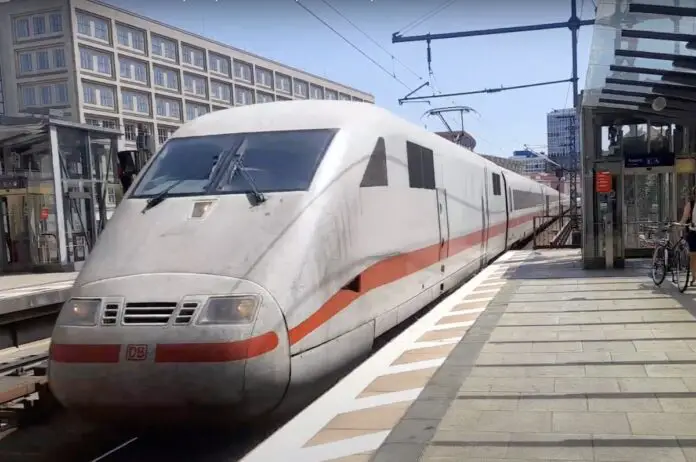 ICE Triebkopf Osnabrück, Screenshot: YouTube