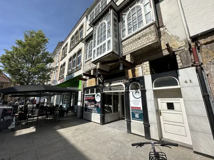 Das alte Leysieffer Stammhaus in Osnabrück im Mai 2023