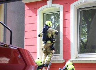 Feuerwehreinsatz am Jahnplatz in Osnabrück.