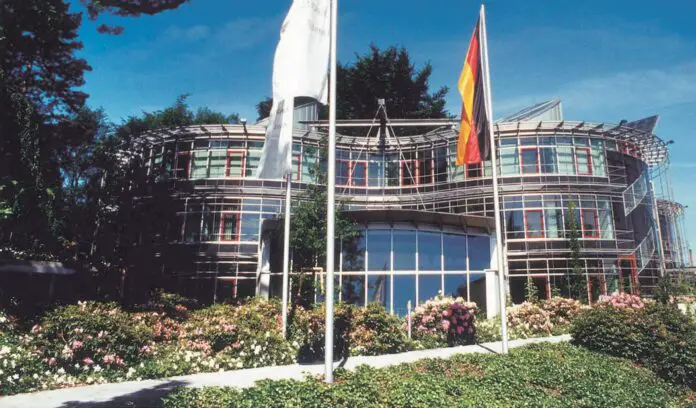 Das Verwaltungsgebäude der Deutschen Bundesstiftung Umwelt / Foto: DBU - Deutsche Bundesstiftung Umwelt Das Osnabrücker Verwaltungsgebäude der Deutschen Bundesstiftung Umwelt / Foto: DBU - Deutsche Bundesstiftung Umwelt