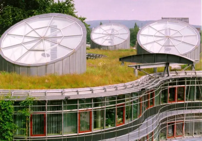 Das Osnabrücker Verwaltungsgebäude der Deutschen Bundesstiftung Umwelt / Foto: DBU - Deutsche Bundesstiftung Umwelt