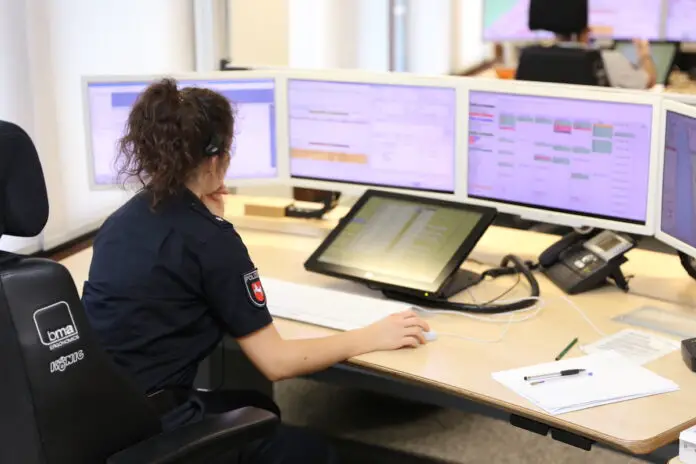 Leitstelle / Foto: Polizei Osnabrück