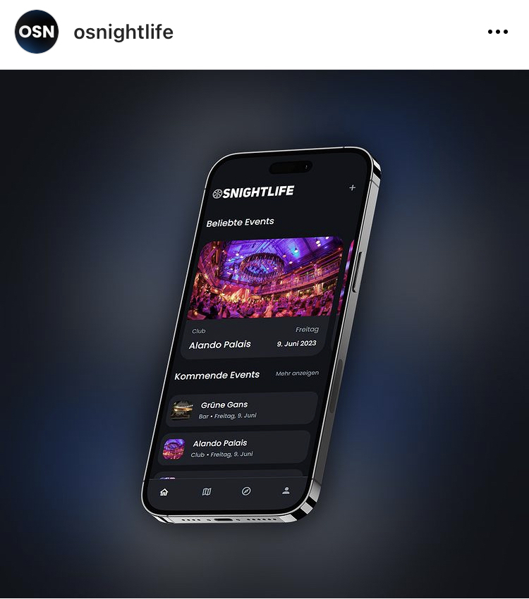 So sieht das Design der App aus. / Screenshot: Instagram