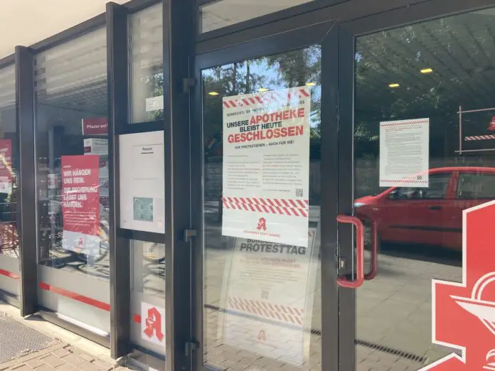 Auch die Bornau Apotheke ist an diesem Mittwoch geschlossen. / Foto: Schulte