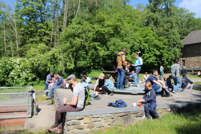 Beim 13. Osnabrücker Vätertag war für jede große Entdeckerin und für jeden kleinen Abenteurer rund um das Museum Industriekultur am Piesberg etwas dabei. / Foto: Evelyn Rosner
