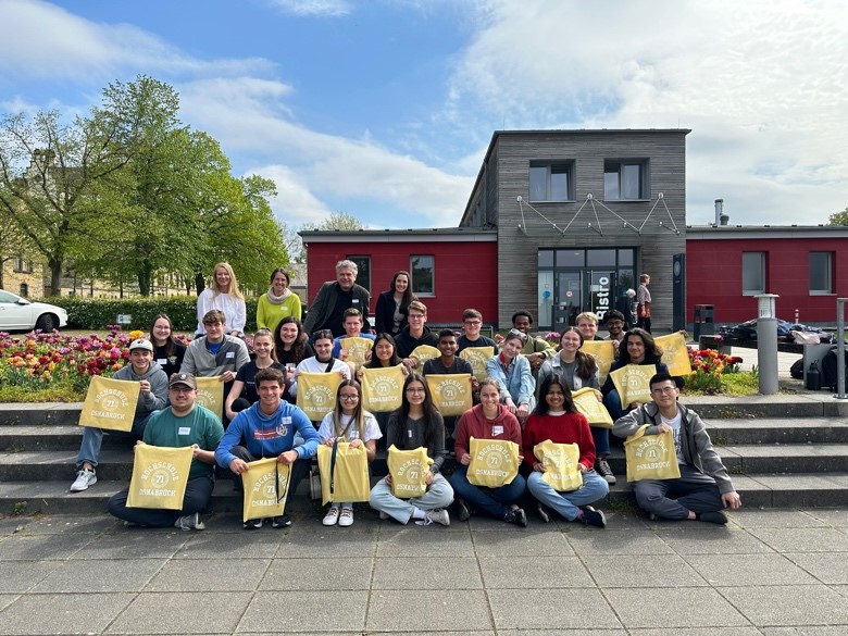 20 Studierende aus den USA besuchten die Hochschule Osnabrück. / Foto: Hochschule Osnabrück