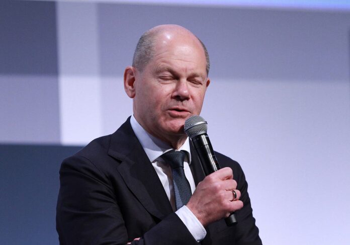 Bundeskanzler Olaf Scholz (SPD)