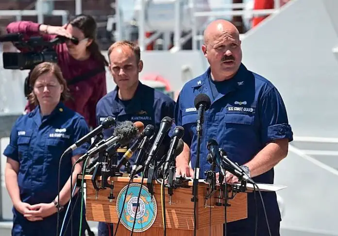 Pressekonferenz der US-Küstenwache am 21.06.2023 (Ortszeit), USCG, über dts Nachrichtenagentur