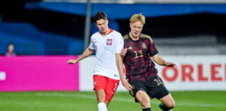 Jakob Wiehe lief bereits für die Junioren-Nationalmannschaft auf. / IMAGO / Newspix