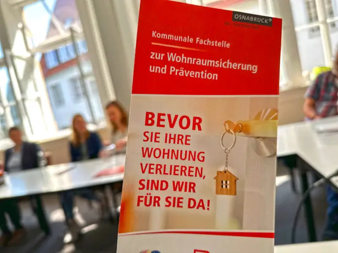 Gemeinsames Faltblatt der Stadt Osnabrück und der Soziale Dienste SKM gGmbH