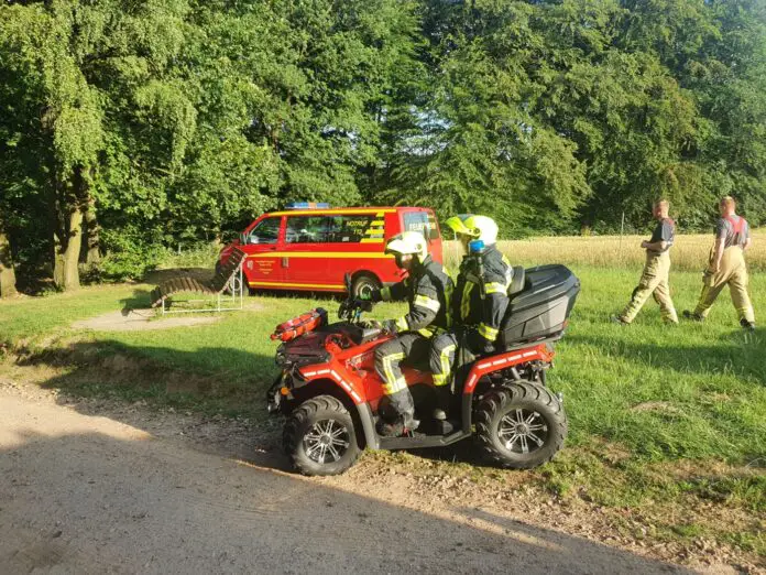 Radfahrer stürzt in Wald bei Hagen und wird schwer verletzt