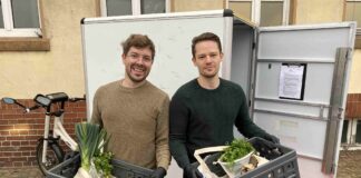 Vor etwa vier Jahren gründeten Martin Janßen und Dmitry Yaskov das Food-Startup Bauer Nebenan. / Foto: Bauer Nebenan