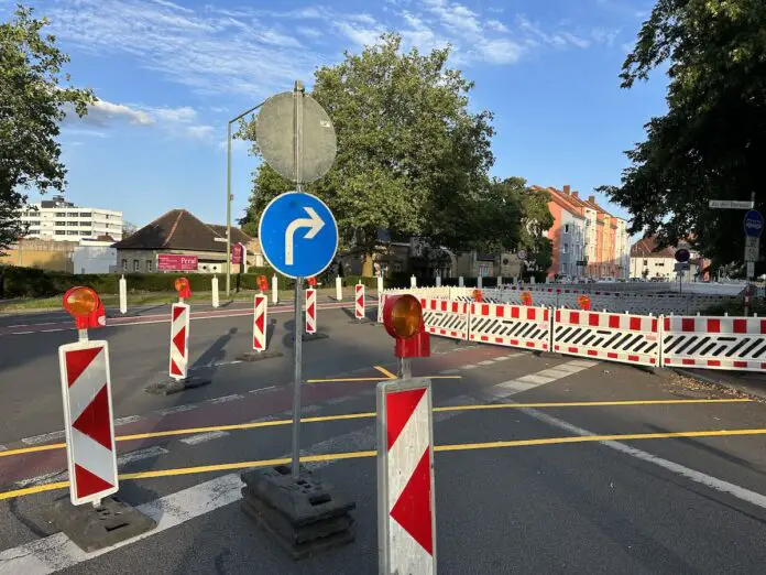 Blickt denn hier noch jemand an der Baustelle An der Bornau / Natruper Straße durch? / Foto: Pohlmann