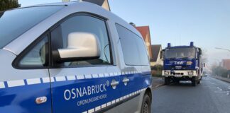 Dienstfahrzeuge vom Ordnungsamt der Stadt Osnabrück und THW. / Archivbild: Pohlmann