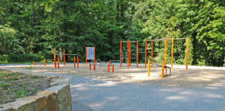 Im Kasinopark haben die Sportgeräte nun einen festen Standort gefunden. / Foto: Stadt Georgsmarienhütte