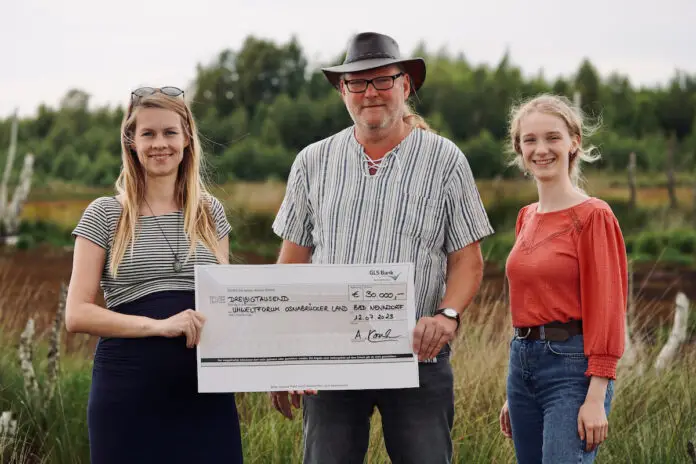 Checkübergabe im Venner Moor / Foto: Mission to Marsh