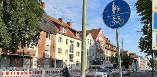 Weder auf dem Hin- noch auf dem Rückweg dürfen Radler offiziell auf der Straße fahren. / Foto: Pohlmann
