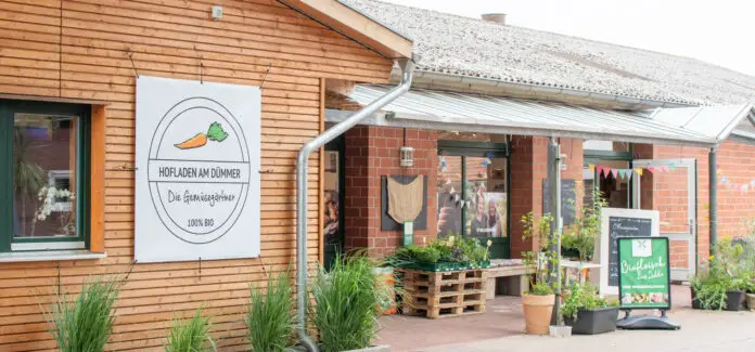 Der Hofladen am Dümmer in Hüde / Foto: Katharina Uhlmann, Die Gemüsegärtner