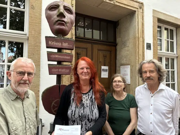 Übergabe der Osnabrücker Friedenspetition