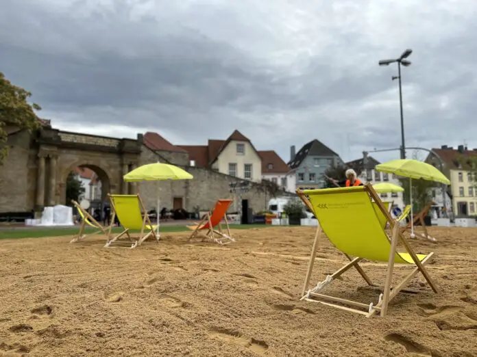 Strand vor dem Heger Tor beim Bürgerfest 2023 / Foto: Pohlmann