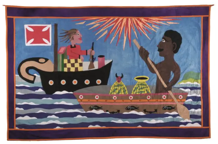 Wilsons Werk "La rencontre - Die Begegnung" / Foto: MIK