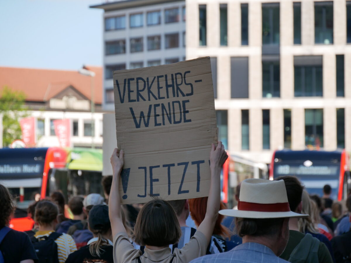 Globaler Klimastreik in Osnabrück am 15. September 2023. / Foto: Rykov