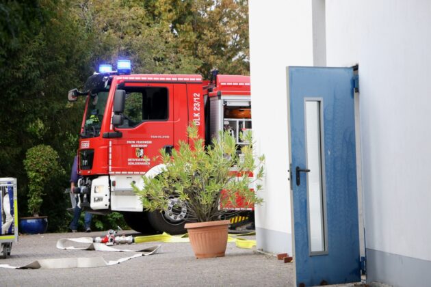 Zwei Verletzte - Feuer in KFZ-Werkstatt in Bad Essen
