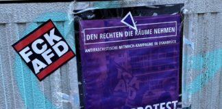 Aufruf zur Gegendemonstration gegen AfD Infostand / Pohlmann