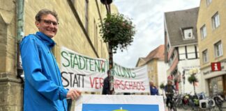 Protest gegen den Globus-Baumarkt in Hallern / Foto: Pohlmann