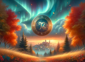 Horoskop im Herbst / KI, Dall-e