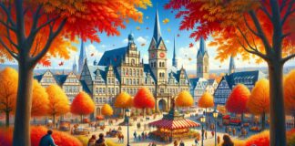 Herbstliches Osnabrück - aus KI-Perspektive