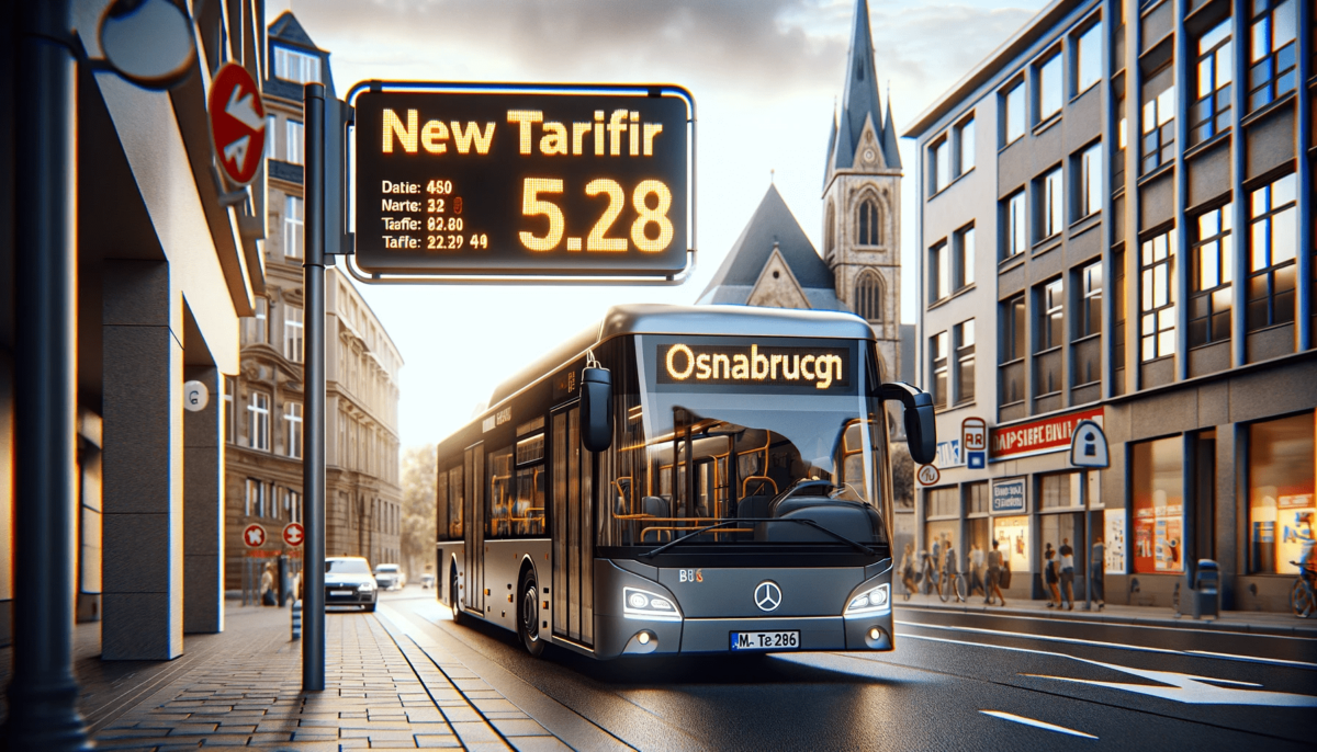 Busfahren in Osnabrück - aus KI-Persektive