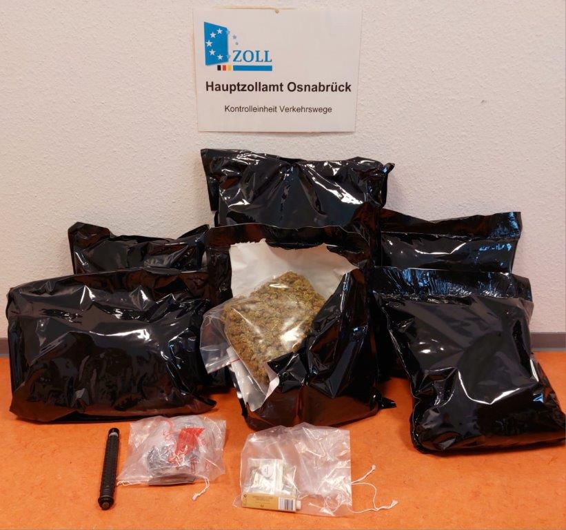 Die beschlagnahmten Drogen / Foto: Hauptzollamt Osnabrück