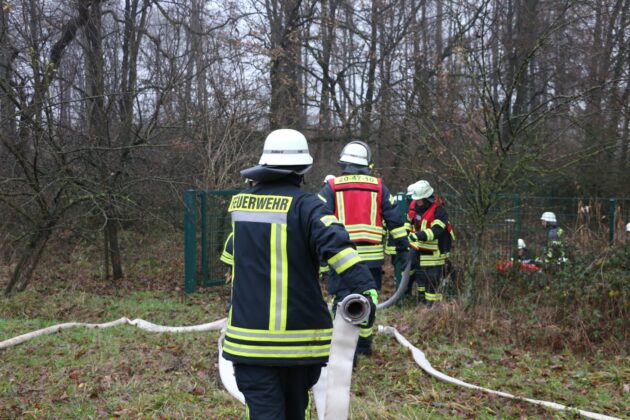 Brand in Biogasanlage in Melle, mehrere Feuerwehren im Einsatz