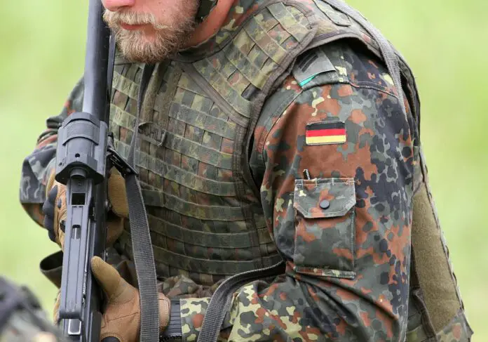 Soldat der deutschen Bundeswehr