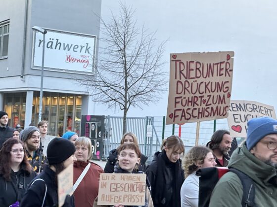 Demonstration "Antifaschistische Mitmachaktion" am 27.01.2024 in Osnabrück