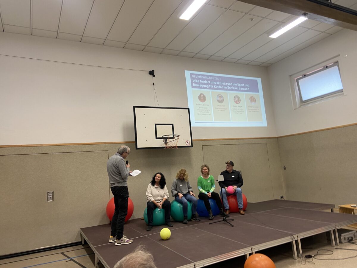 Gesprächsrunde Stüveschule "Sport vernetzt"