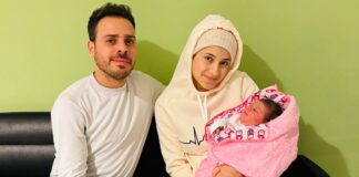 Talin Haj Khalil mit ihren Eltern. / Foto: MHO