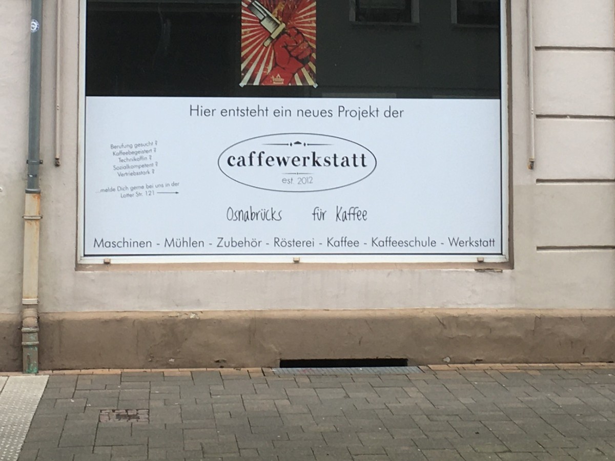 Neues Projekt der caffewerkstatt / Foto: Dominik Lapp