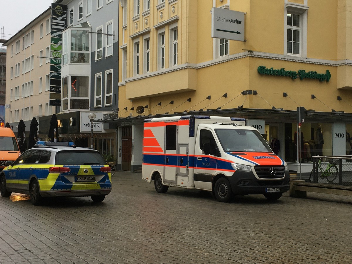 Polizeitaucher in Osnabrück im Einsatz