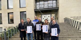 Bundesbeste Azubis aus Osnabrück enthüllen Sterne in der Azubi-Walk of Fame