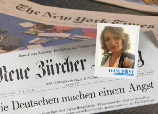 Kommentar: Die verblendeten Deutschen? Einblicke von Außen. Kommentar NZZ und NYT