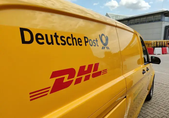Deutsche Post DHL-Auto