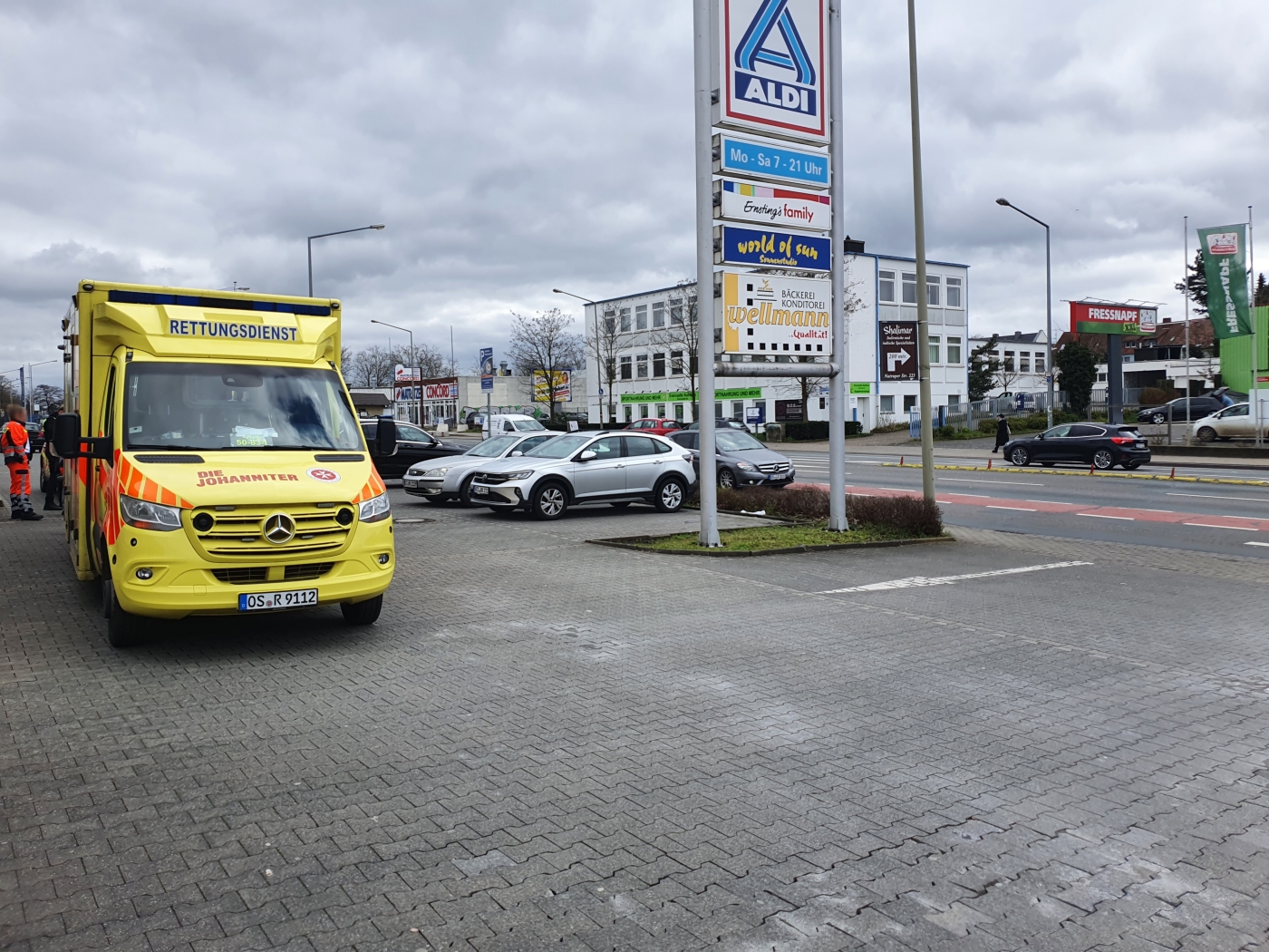Unfälle an Parkplatzausfahrten in Osnabrück