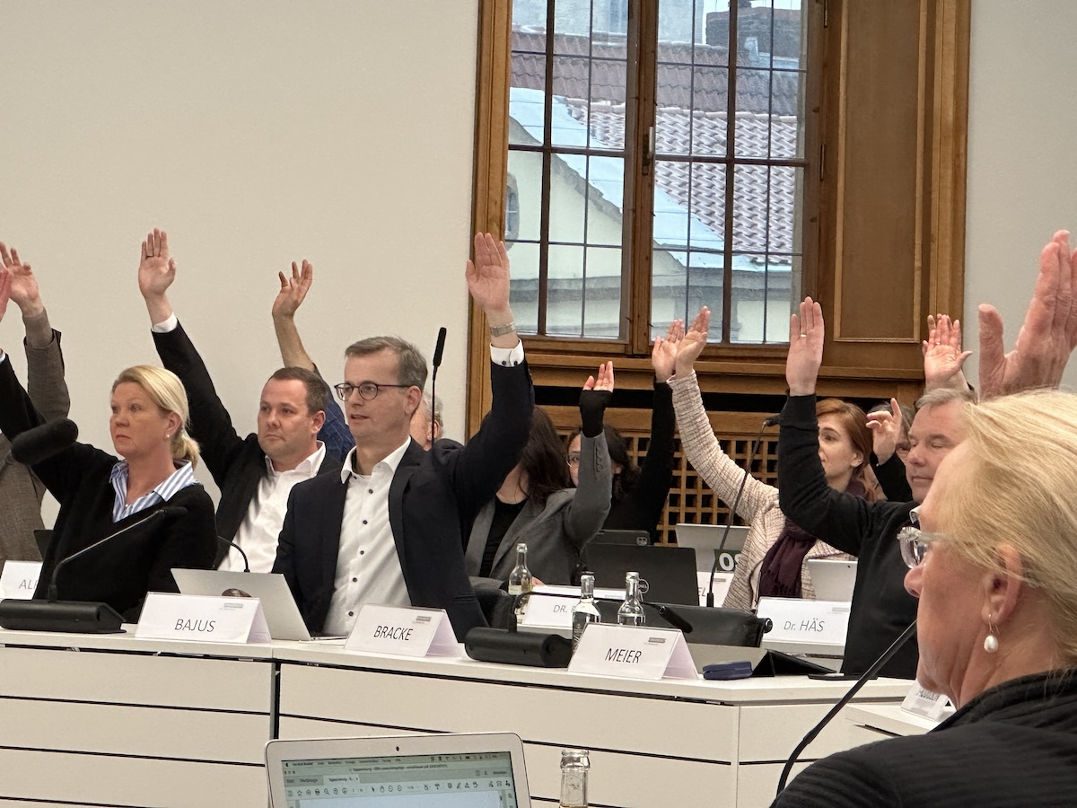 Volle Zustimmung im Stadtrat bei der Wahl von Thimo Weitemeier zum neuen Stadtbaurat von Osnabrück