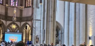 Matthäus-Chor begleitet den Gottesdienst in der Marienkirche